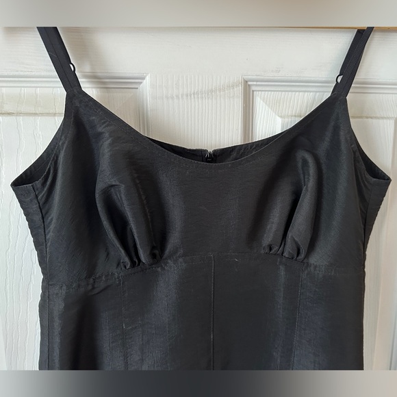 Annie Thompson Little Black Slip Dress, Size 8 - Picture 2 of 7